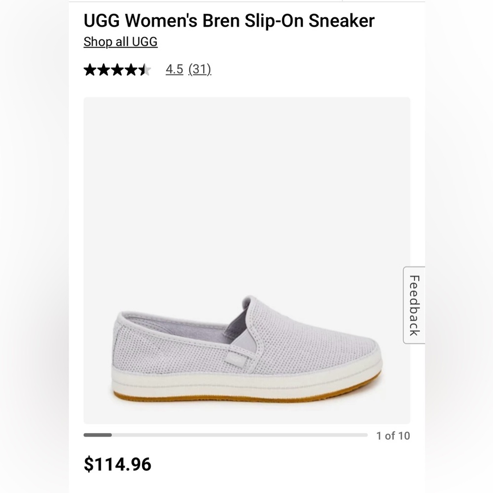 Uggs women Bren slip on sneaker
